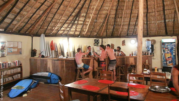 ambiance surf au lodge de popoyo