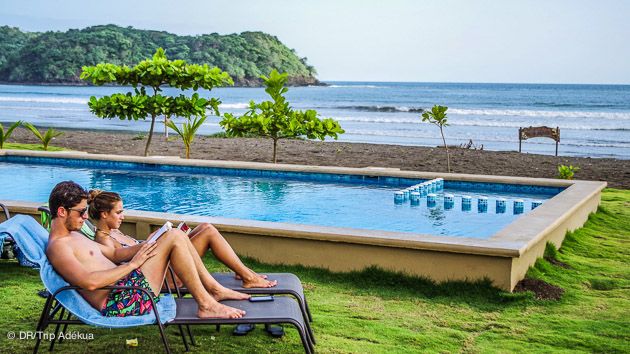 surf camp avec piscine au panama