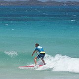 Commentaire Maryline sur son séjour surf à Fuerteventura Corralejo avec Sophie et Trip Adékua