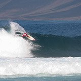 Commentaire de Mohammed sur son séjour surf à Lanzarote avec Julie et Trip Adekua