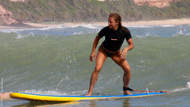 cours de surf au Brésil perfectionnement à Pipa