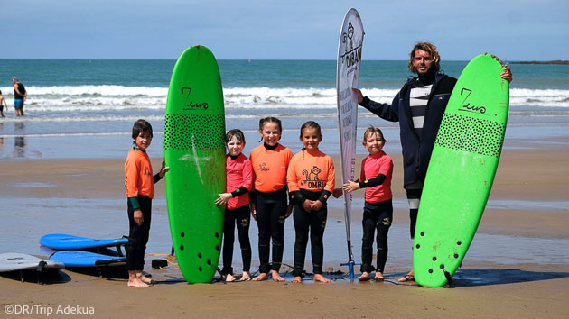 Stage de surf tous niveaux en Vendée