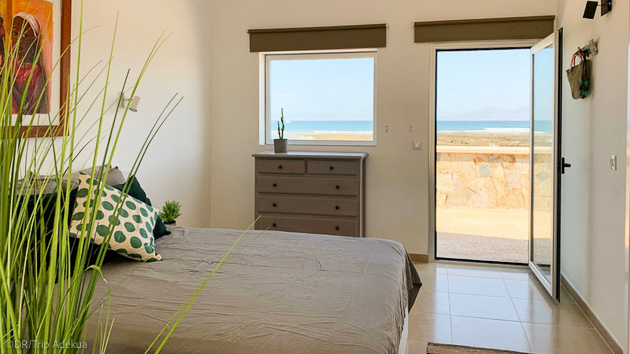 Chambre avec terrasse pour votre séjour surf aux Canaries
