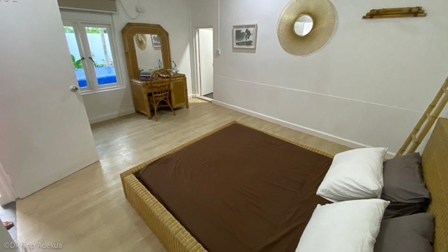 Votre chambre tout confort pour votre séjour surf aux Maldives