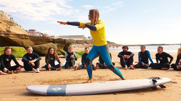 Des cours de surf pour tous les niveaux à Imsouane au Maroc