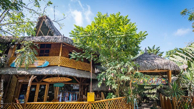 Séjour surf et bien être en Equateur en duo avec hébergement en cabane traditionnelle