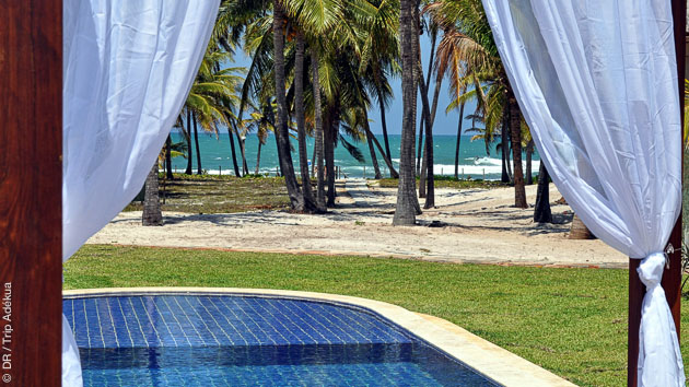 Votre hébergement en villa avec piscine pendant votre séjour surf à Praia do Forte