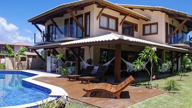 Séjour surf dans une superbe villa à Praia do Forte au Brésil
