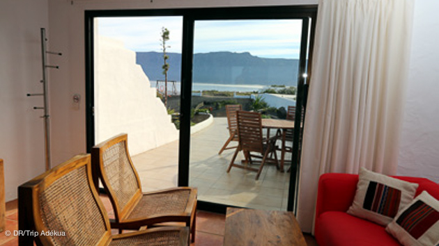 votre maison à Lanzarote avec vue sur le spot de surf