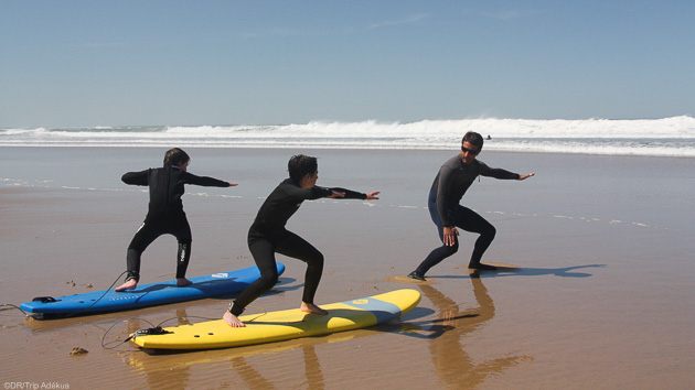 Progressez en surf dans les vagues des Landes au Moliets