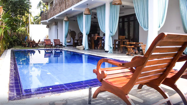 Votre surf house avec piscine et demi-pension au Sri Lanka