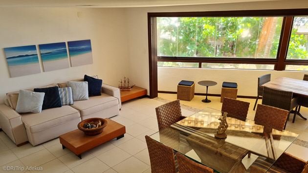 Profitez de votre appartement tout confort en duplex pendant votre séjour surf